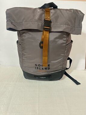 Timbuk2 Goose Island Rolltop Backpack Gray Waterproof Laptop Bag
